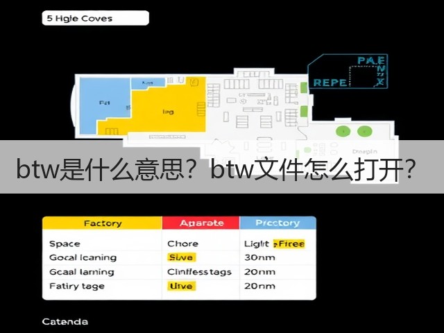 btw是什么意思?btw文件怎么打开?(图1) btw是什么意思?btw文件怎么打开?(图1)