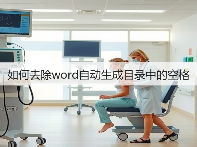 如何去除word自动生成目录中的空格(图1) 如何去除word自动生成目录中的空格(图1)