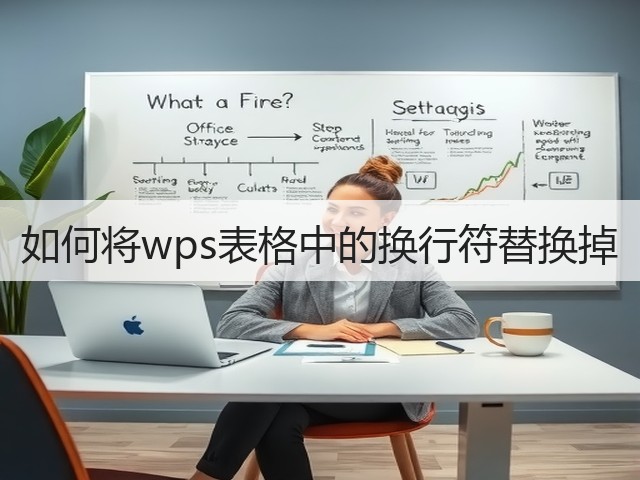如何将wps表格中的换行符替换掉(图3) 如何将wps表格中的换行符替换掉(图3)