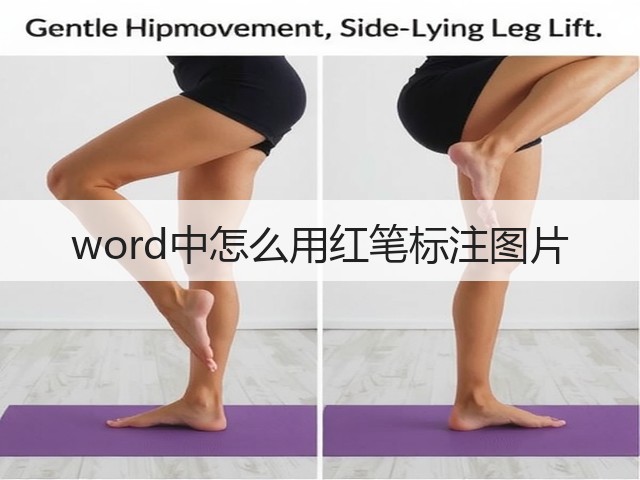 word中怎么用红笔标注图片(图3) word中怎么用红笔标注图片(图3)