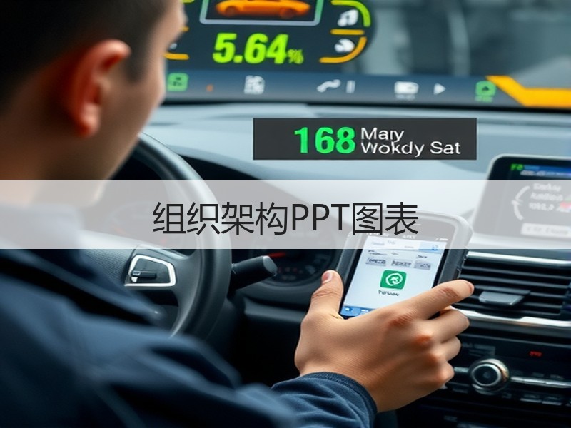 组织架构PPT图表