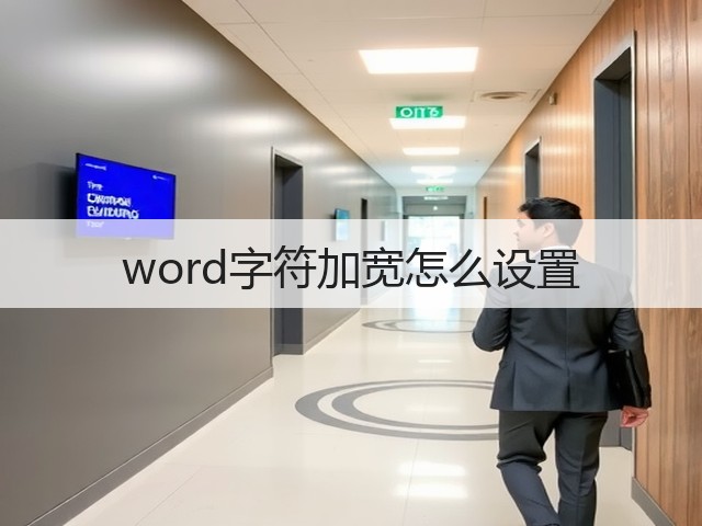 word字符加宽怎么设置(图3)
