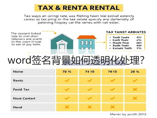 word签名背景如何透明化处理?(图1) word签名背景如何透明化处理?(图1)