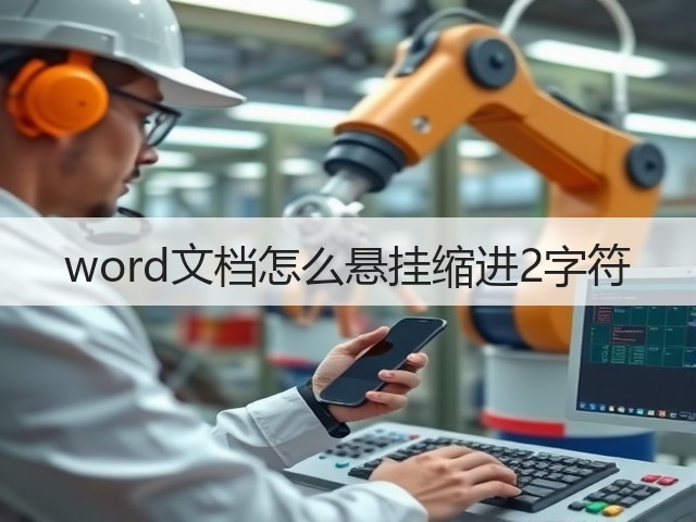 word文档怎么悬挂缩进2字符(图1) word文档怎么悬挂缩进2字符(图1)
