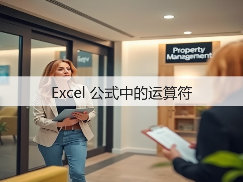 Excel 公式中的运算符 - 诺云壹观办公网