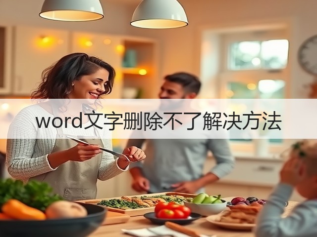 word文字删除不了解决方法(图1) word文字删除不了解决方法(图1)