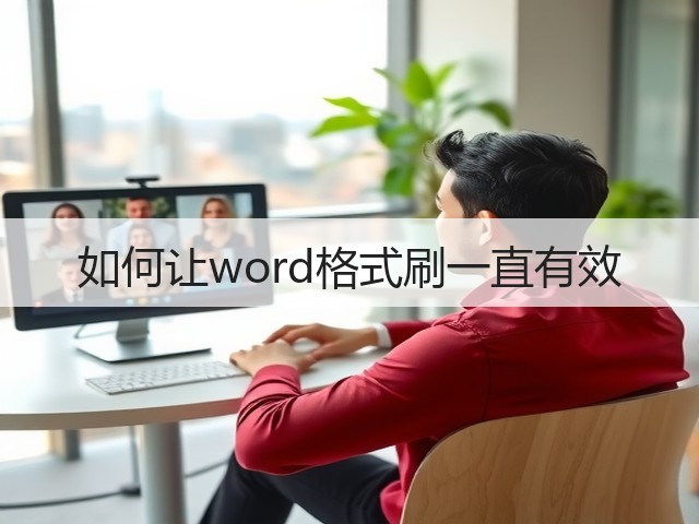 如何让word格式刷一直有效(图1) 如何让word格式刷一直有效(图1)