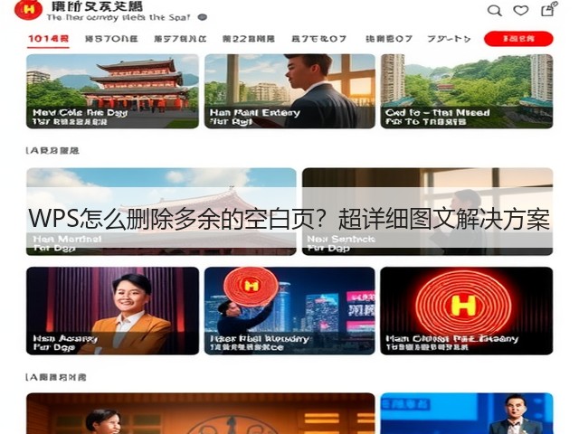 WPS怎么删除多余的空白页？超详细图文解决方案(图2)