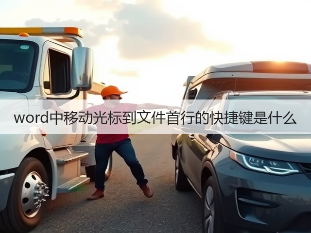 word中移动光标到文件首行的快捷键是什么(图1) word中移动光标到文件首行的快捷键是什么(图1)