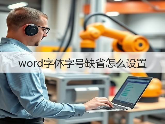 word字体字号缺省怎么设置(图2) word字体字号缺省怎么设置(图2)