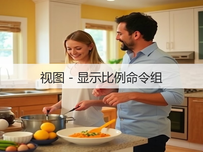 视图 - 显示比例命令组 - 诺云壹观办公网