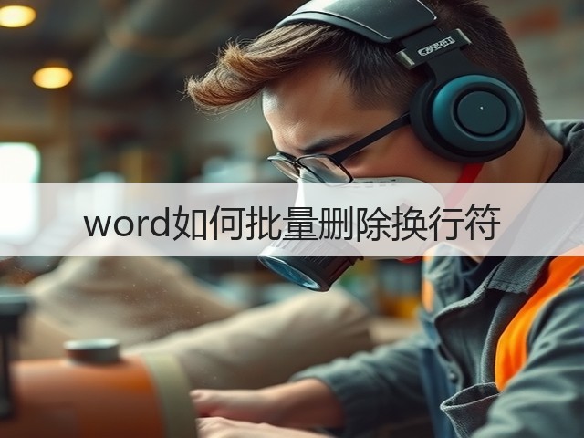 word如何批量删除换行符(图3)