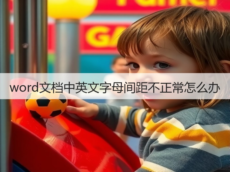 word文档中英文字母间距不正常怎么办 - 诺云壹观办公网