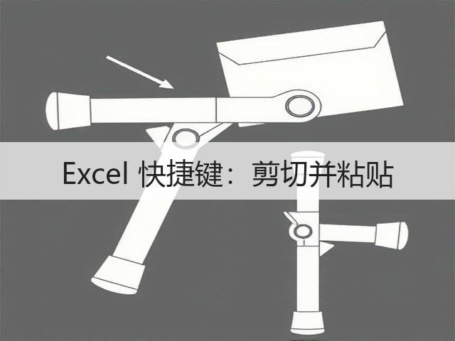 Excel 快捷键:剪切并粘贴(图2) Excel 快捷键:剪切并粘贴(图2)