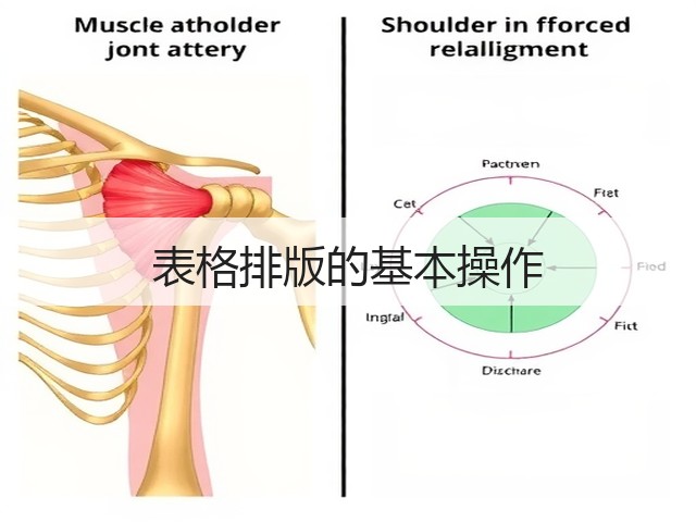 表格排版的基本操作(图2)