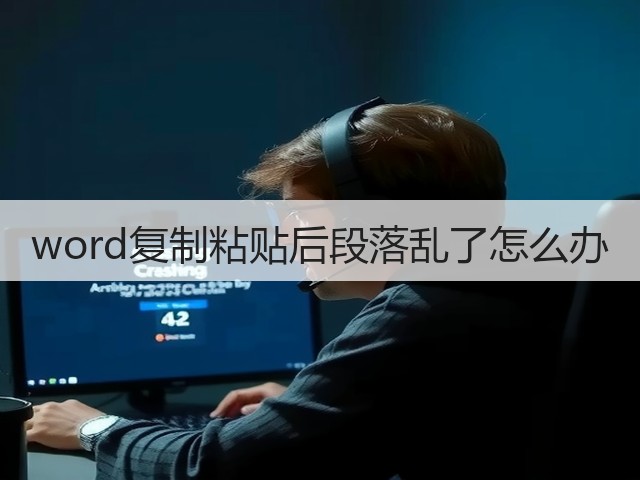 word复制粘贴后段落乱了怎么办(图3) word复制粘贴后段落乱了怎么办(图3)