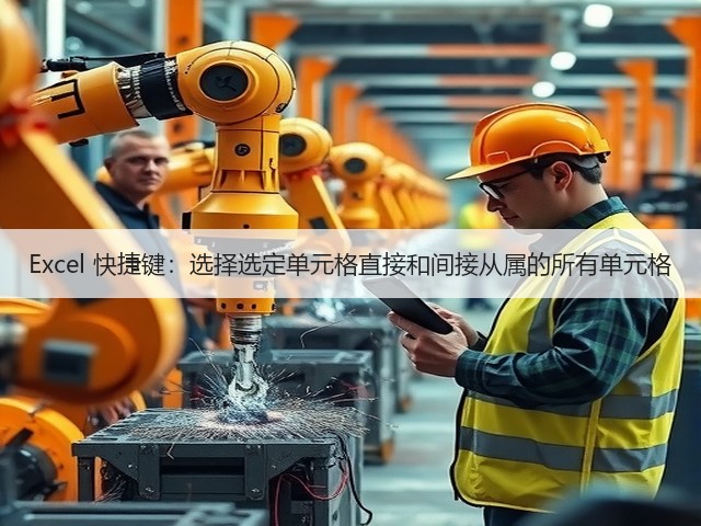 Excel 快捷键:选择选定单元格直接和间接从属的所有单元格(图2) Excel 快捷键:选择选定单元格直接和间接从属的所有单元格(图2)