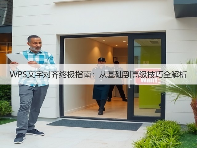 WPS文字对齐终极指南:从基础到高级技巧全解析(图2) WPS文字对齐终极指南:从基础到高级技巧全解析(图2)