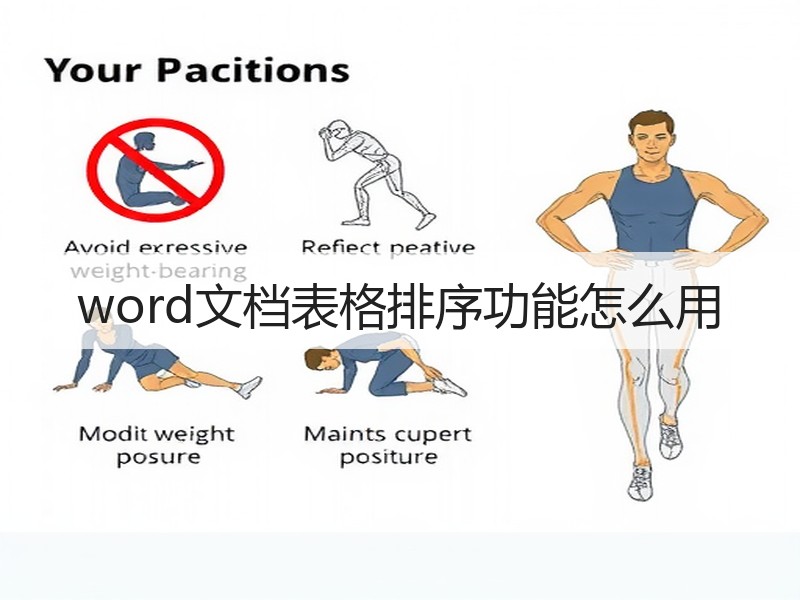 word文档表格排序功能怎么用 - 诺云壹观办公网