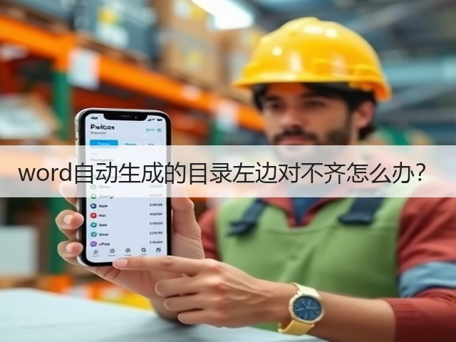 word自动生成的目录左边对不齐怎么办?(图3) word自动生成的目录左边对不齐怎么办?(图3)