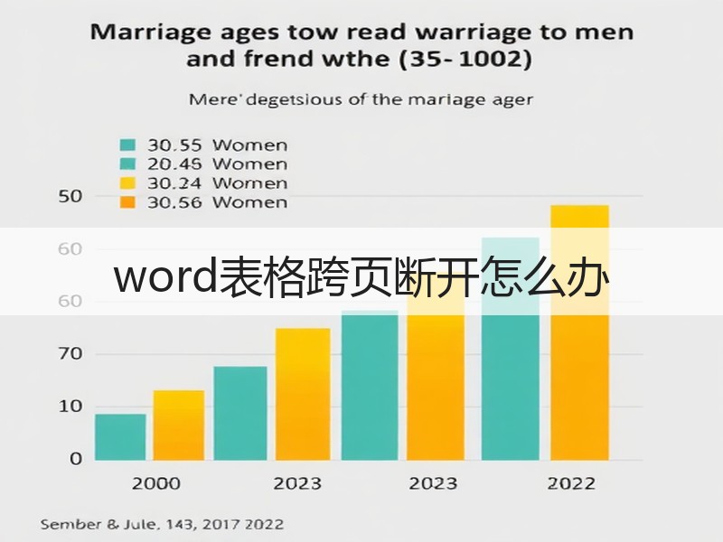 word表格跨页断开怎么办 - 诺云壹观办公网
