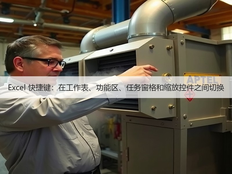 Excel 快捷键：在工作表、功能区、任务窗格和缩放控件之间切换 - 诺云壹观办公网