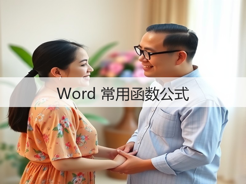 Word 常用函数公式 - 诺云壹观办公网