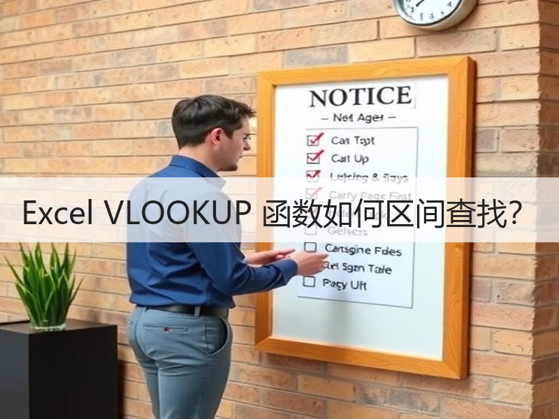 Excel VLOOKUP 函数如何区间查找？ - 诺云壹观办公网