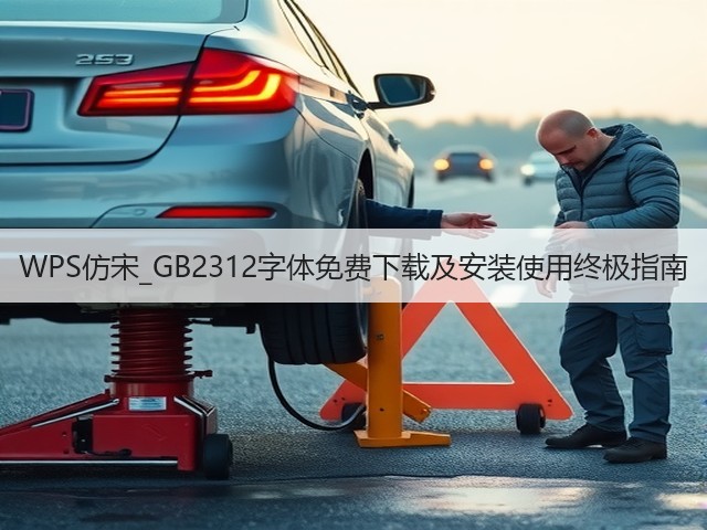 WPS仿宋_GB2312字体免费下载及安装使用终极指南(图2) WPS仿宋_GB2312字体免费下载及安装使用终极指南(图2)