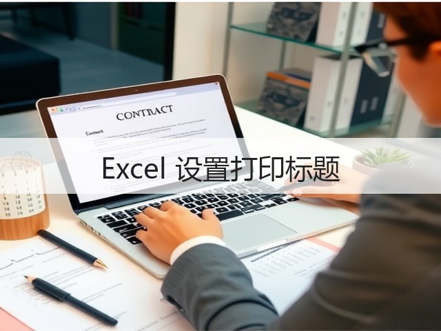 Excel 设置打印标题(图1) Excel 设置打印标题(图1)