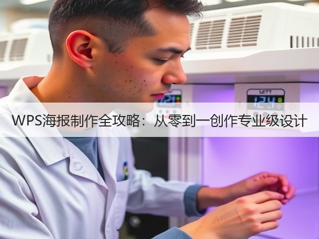 WPS海报制作全攻略:从零到一创作专业级设计(图1) WPS海报制作全攻略:从零到一创作专业级设计(图1)