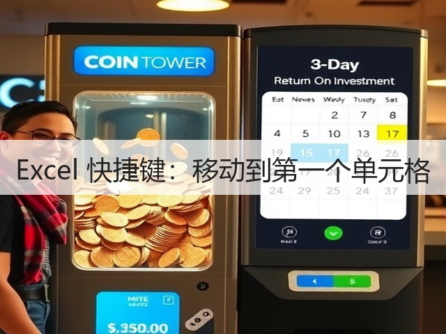 Excel 快捷键:移动到第一个单元格(图1) Excel 快捷键:移动到第一个单元格(图1)