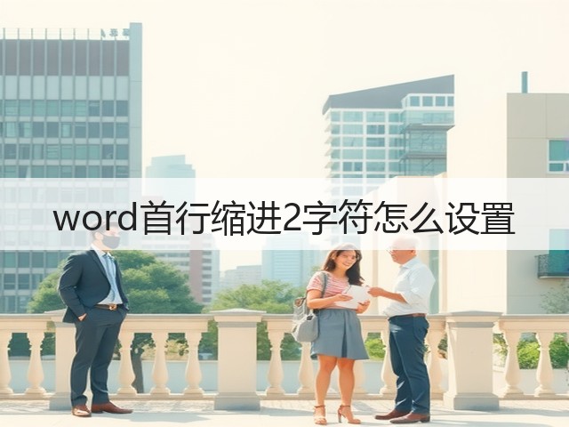 word首行缩进2字符怎么设置(图3) word首行缩进2字符怎么设置(图3)