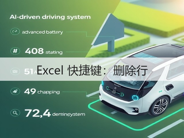 Excel 快捷键：删除行(图2)