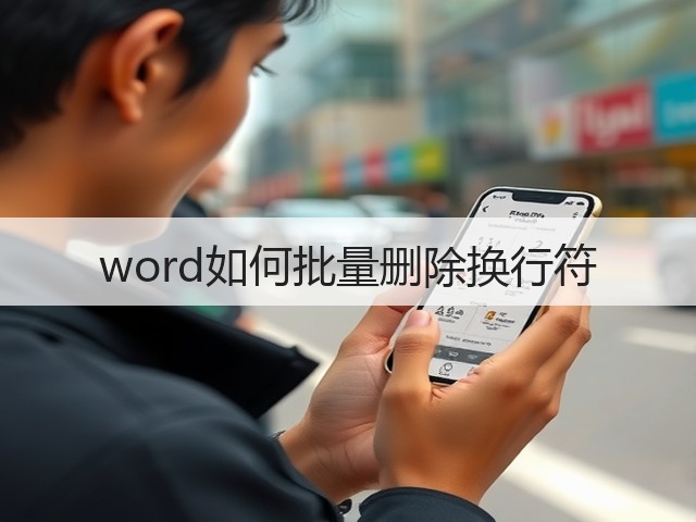 word如何批量删除换行符(图1)