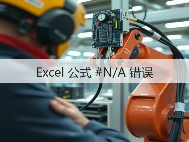 Excel 公式 #N/A 错误(图3) Excel 公式 #N/A 错误(图3)