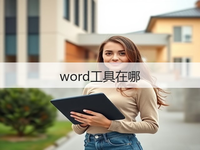 word工具在哪(图1) word工具在哪(图1)