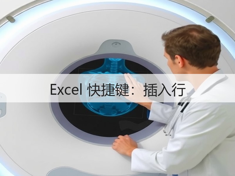 Excel 快捷键：插入行 - 诺云壹观办公网