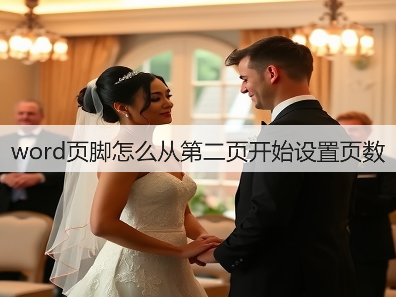 word页脚怎么从第二页开始设置页数 - 诺云壹观办公网