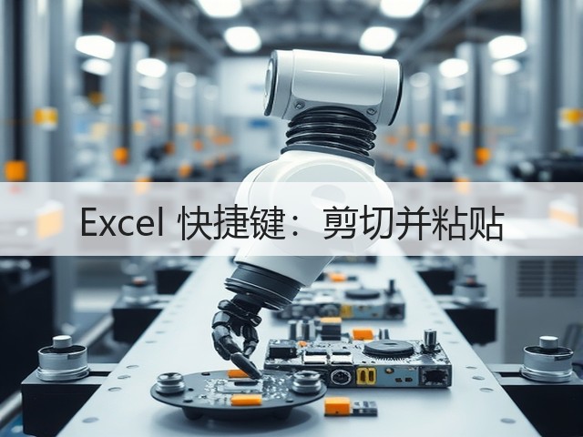 Excel 快捷键:剪切并粘贴(图3) Excel 快捷键:剪切并粘贴(图3)