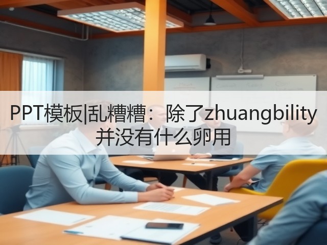 PPT模板|乱糟糟:除了zhuangbility 并没有什么卵用(图1) PPT模板|乱糟糟:除了zhuangbility 并没有什么卵用(图1)