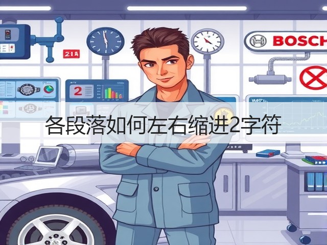 各段落如何左右缩进2字符(图3)