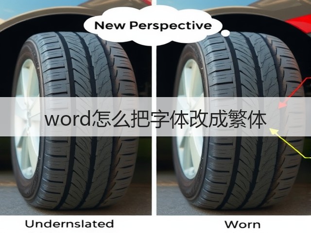word怎么把字体改成繁体(图2) word怎么把字体改成繁体(图2)