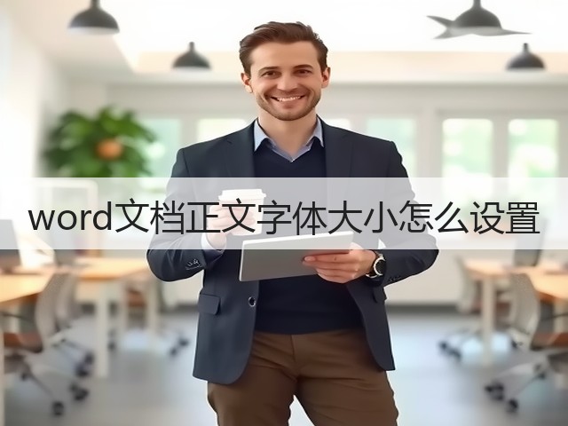 word文档正文字体大小怎么设置(图1) word文档正文字体大小怎么设置(图1)