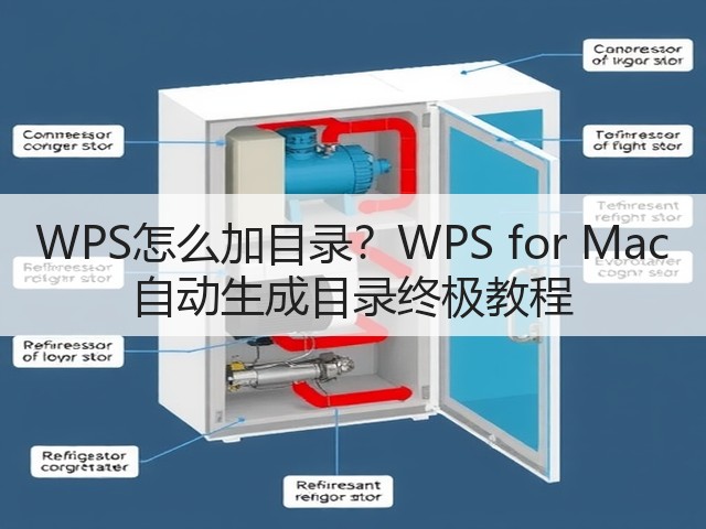 WPS怎么加目录？WPS for Mac 自动生成目录终极教程(图1)