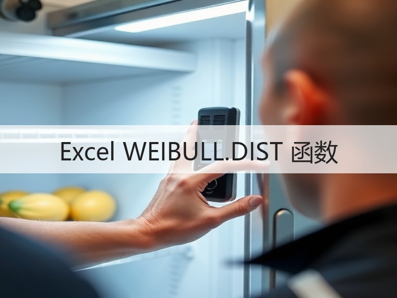 Excel WEIBULL.DIST 函数 - 诺云壹观办公网