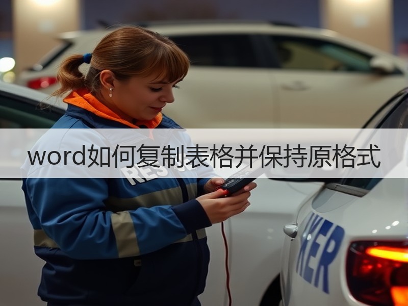word如何复制表格并保持原格式 - 诺云壹观办公网