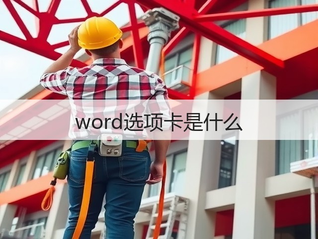 word选项卡是什么(图3) word选项卡是什么(图3)