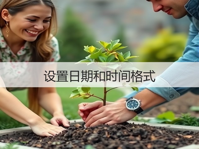 设置日期和时间格式(图3) 设置日期和时间格式(图3)
