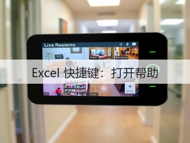 Excel 快捷键:打开帮助(图2) Excel 快捷键:打开帮助(图2)